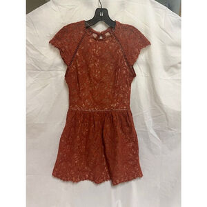 REVOLVE Stylestalker Laylor Rust Colored Open Back Dress